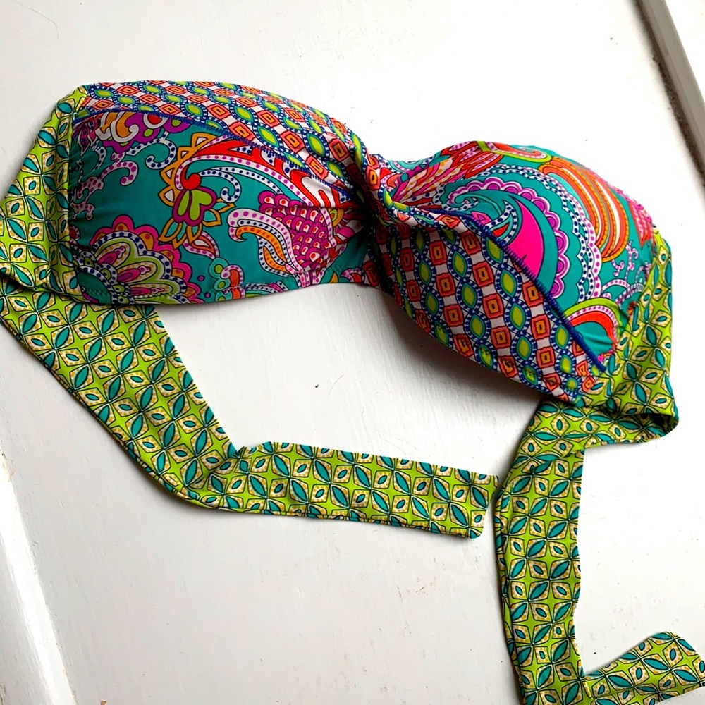 Rina Turk tube top bathing suit. Size 10.